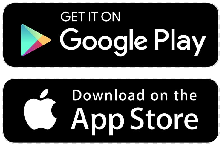 App Store and Google Play badges